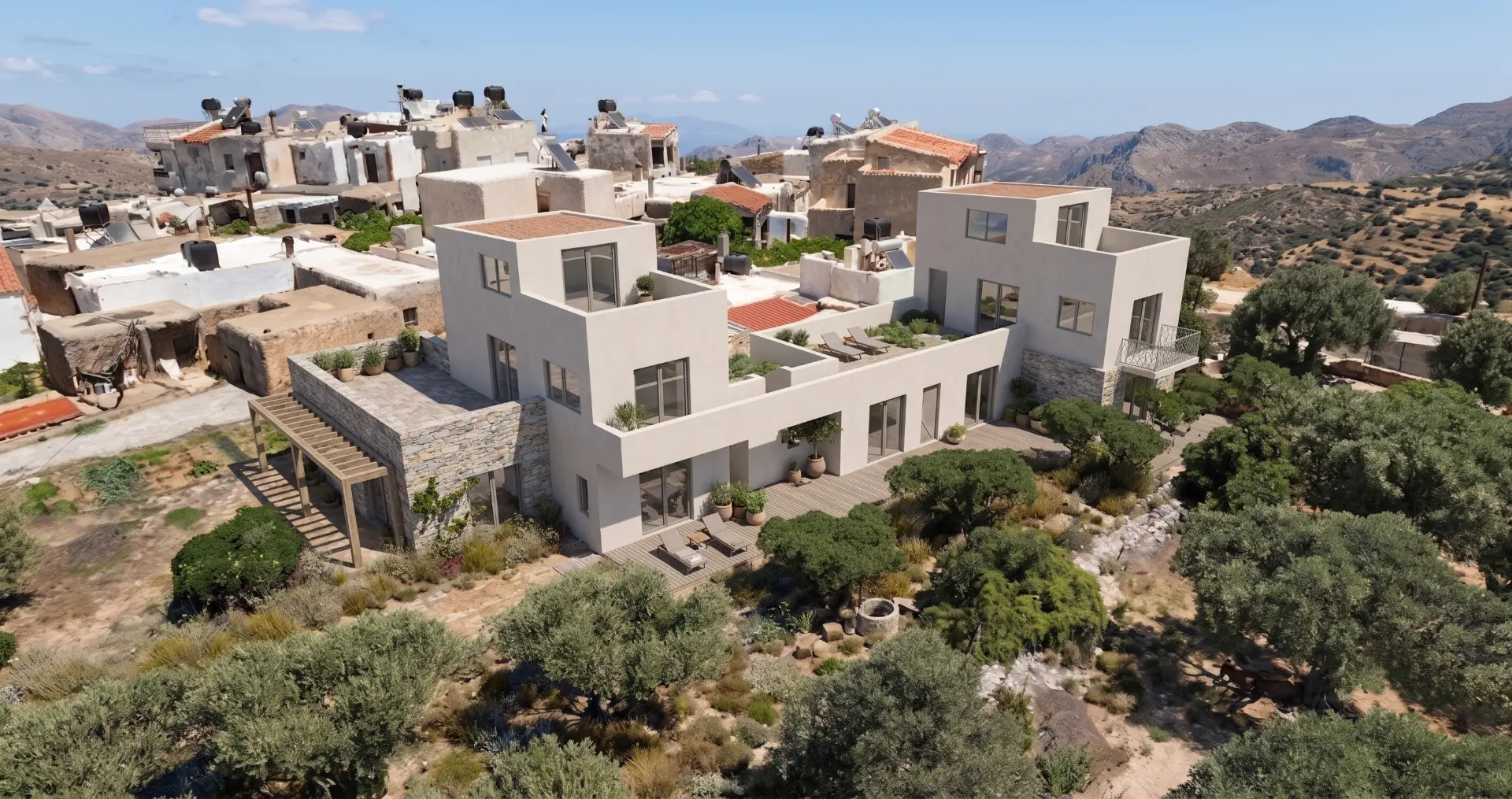 Coastal development site on Crete